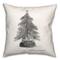 Neutral Christmas Tree 18" x 18" Indoor/Outdoor Pillow